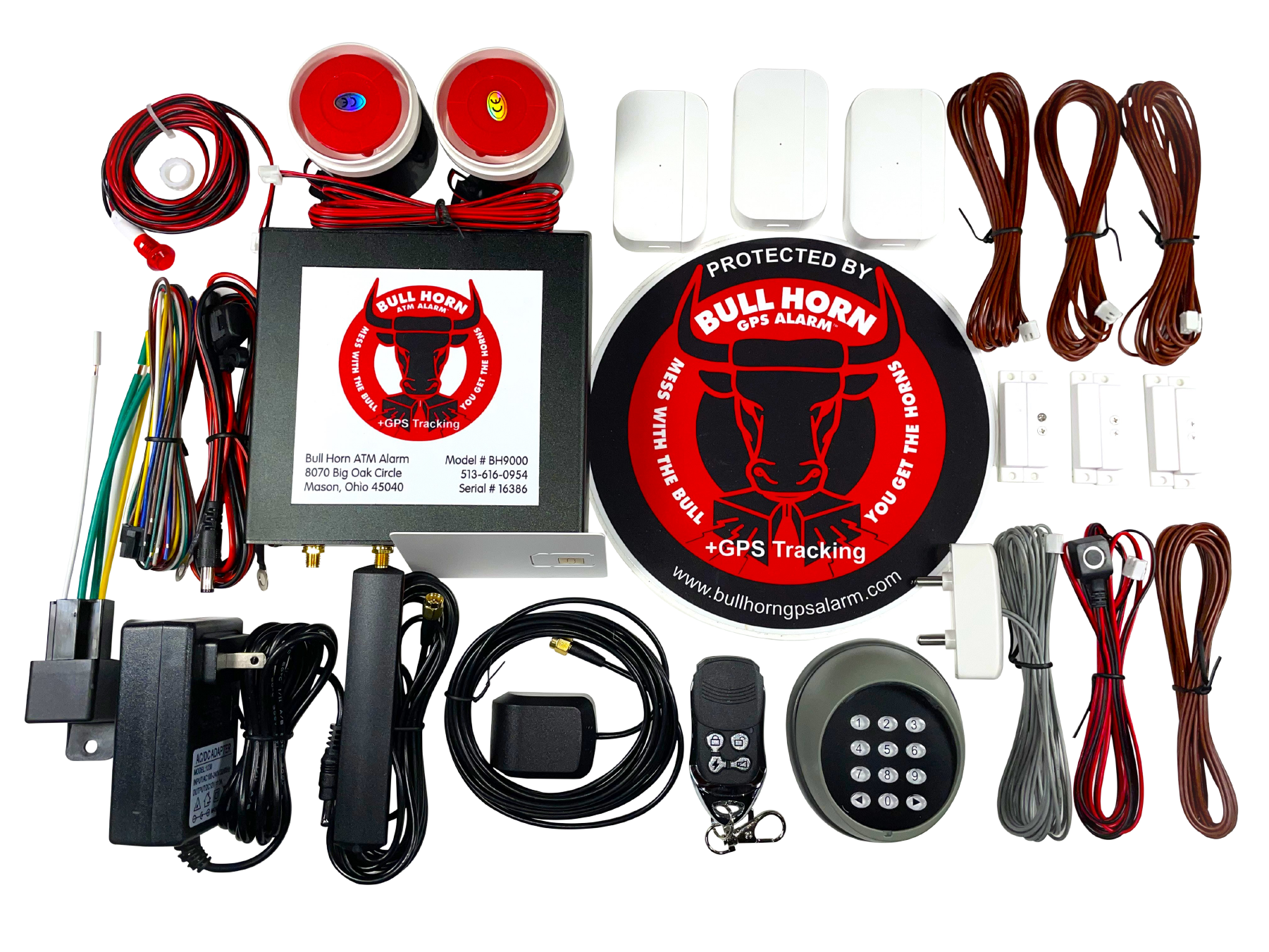 Bull Horn GPS Boat Alarm Extended Alarm